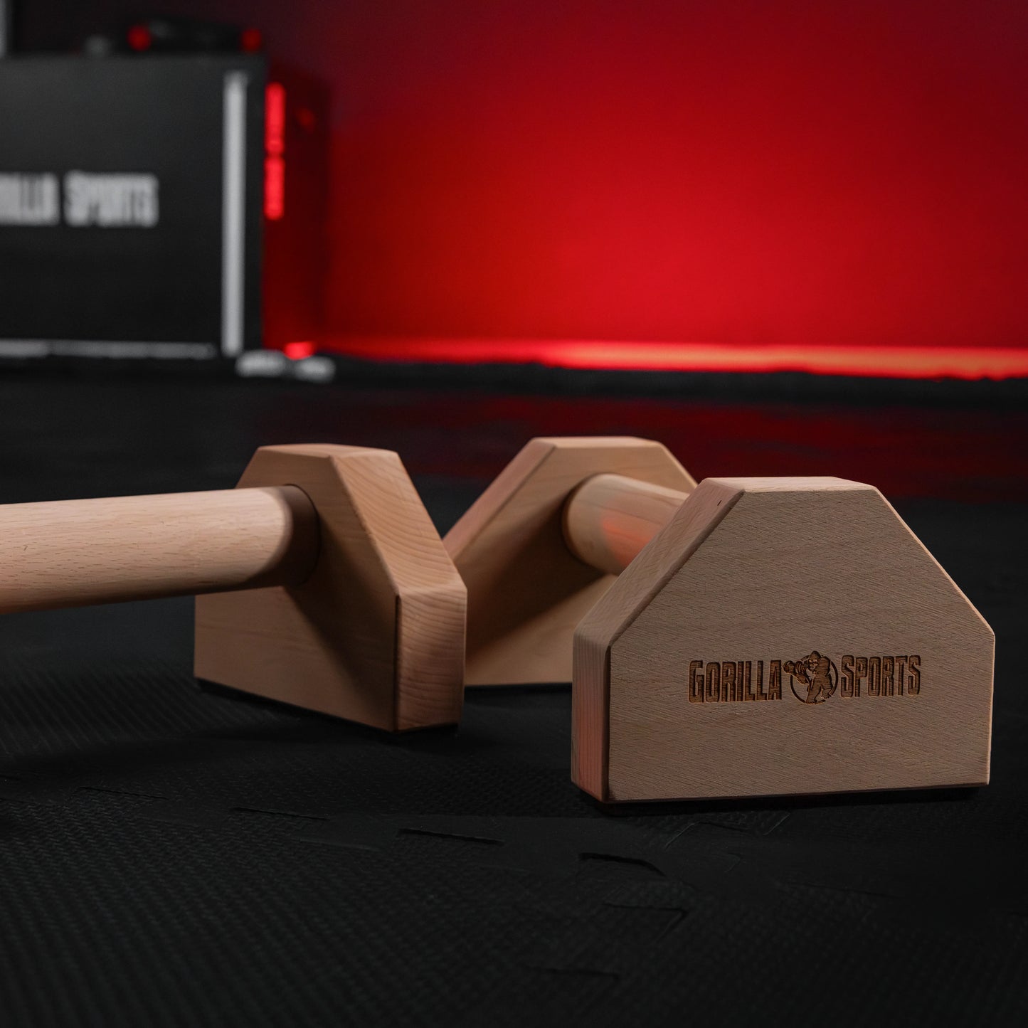 Parallette Push Up in legno