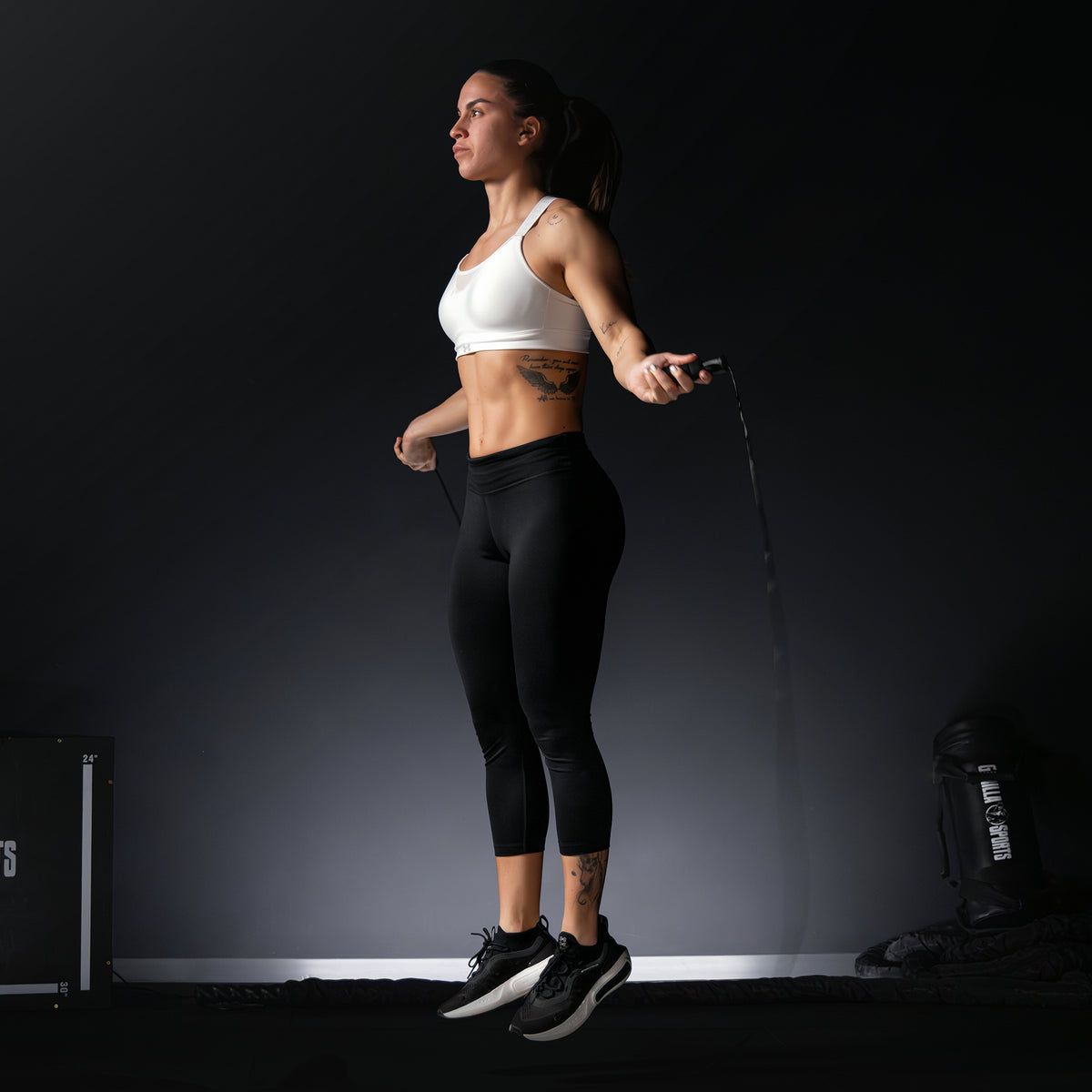 Set Addominali con Rullo Ab Roller, Bande Elastiche e Push Up Bar