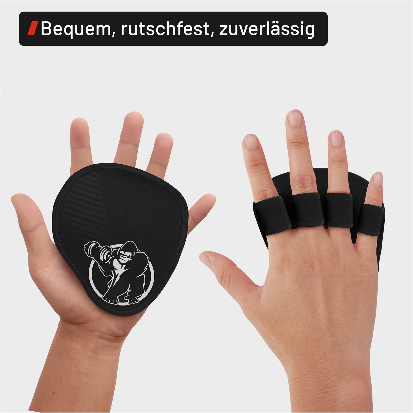 Set 2 Palm Grip Pads antiscivolo in silicone