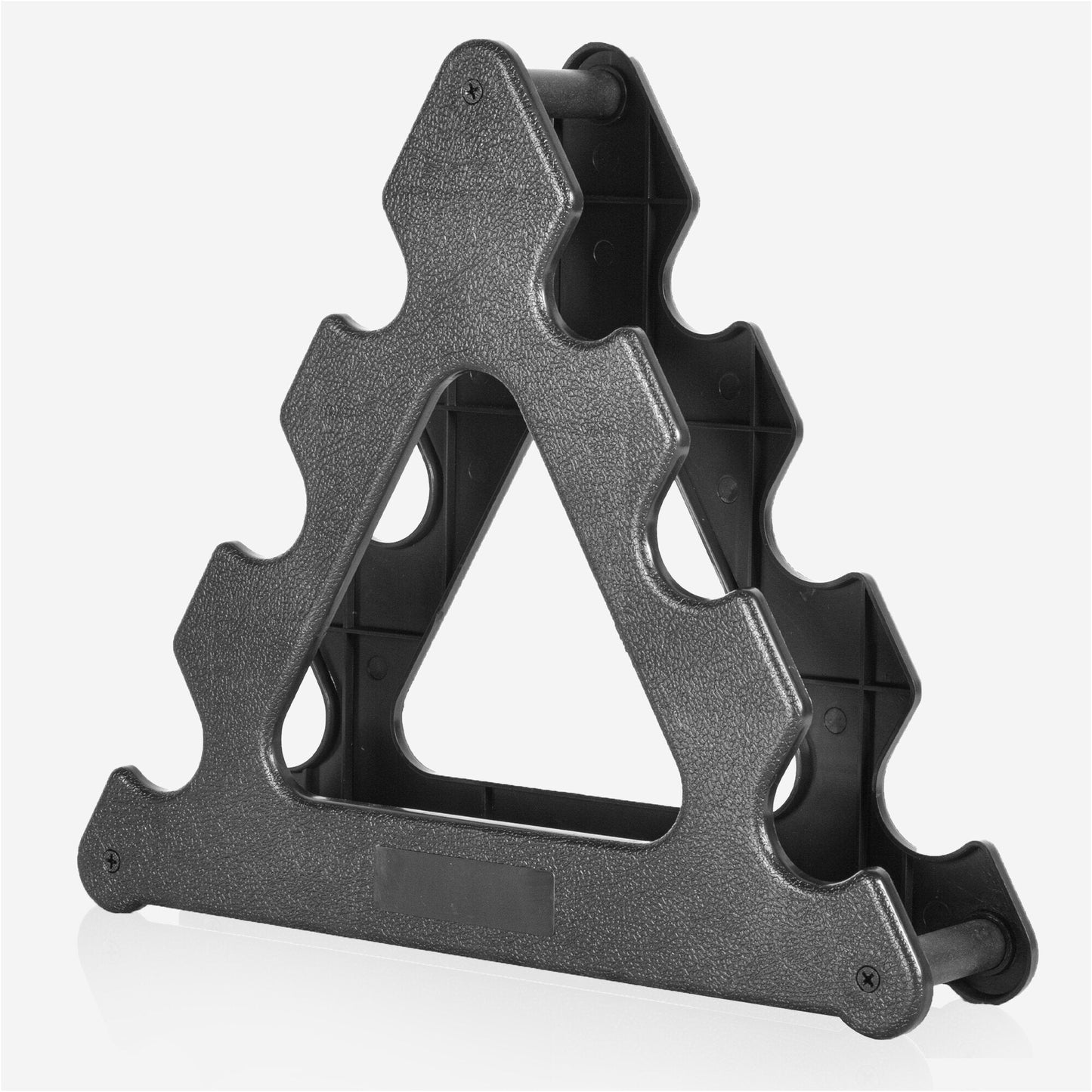 Supporto portamanubri nero in plastica, ideale per palestra e fitness Gorilla Sports