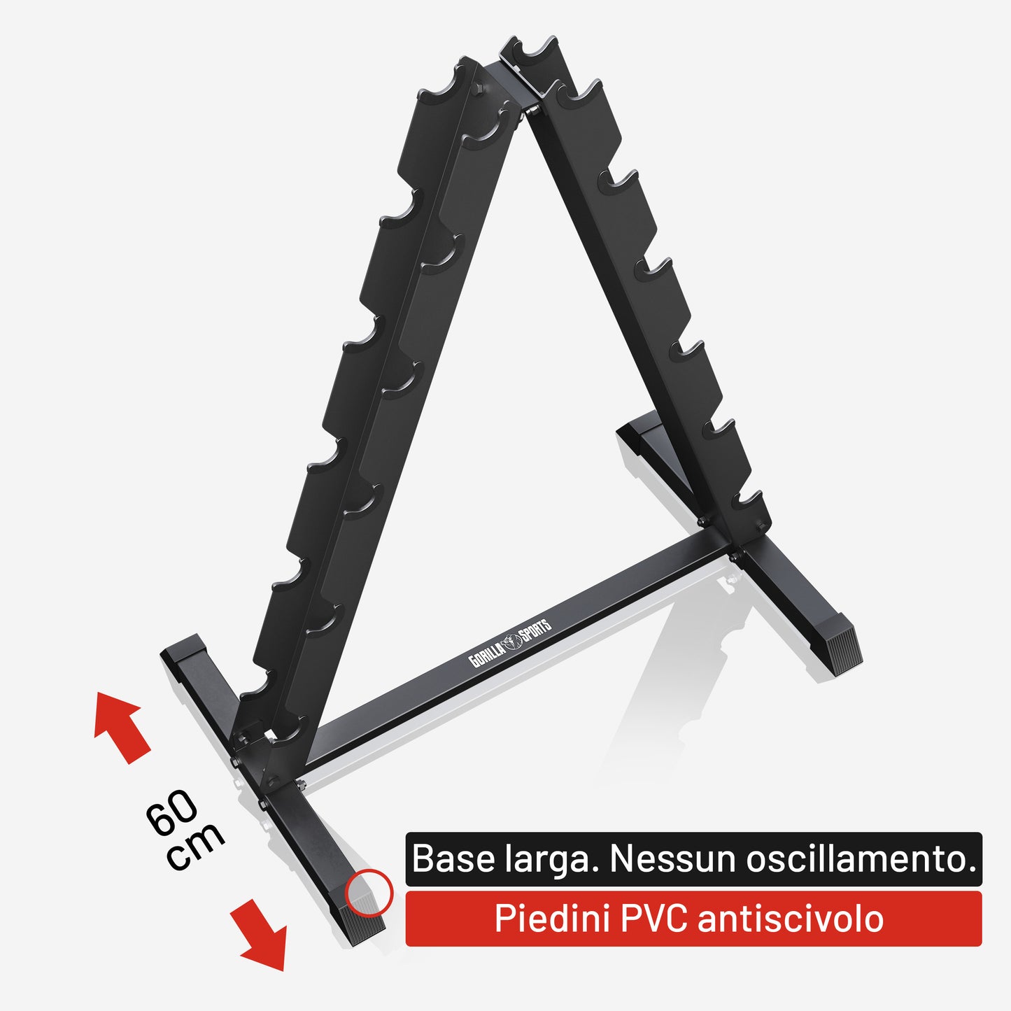 Porta Manubri Nero