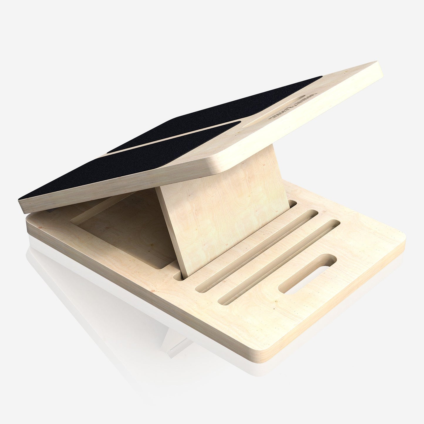 Tavola di equilibrio regolabile in legno