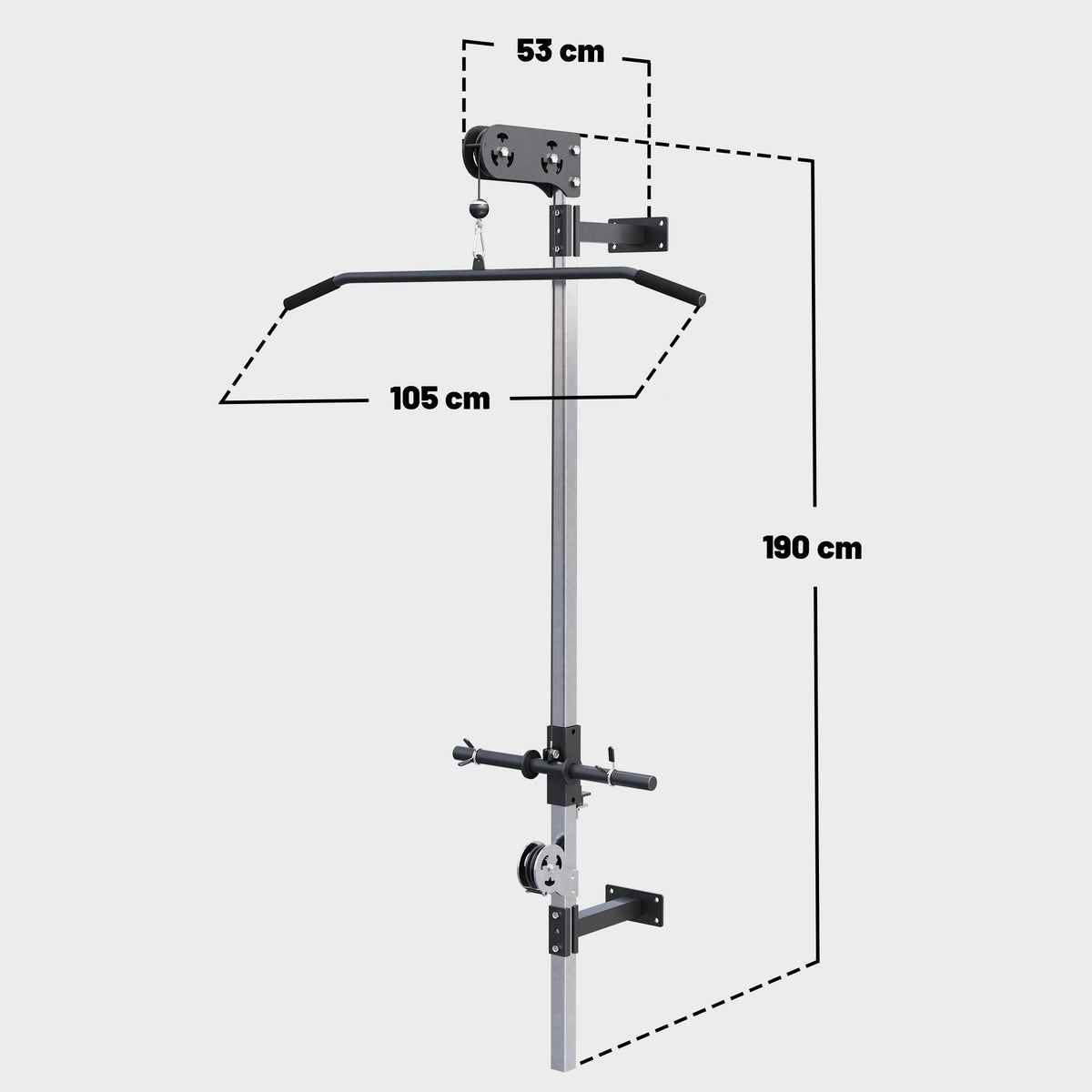 Lat Machine da Parete Nero