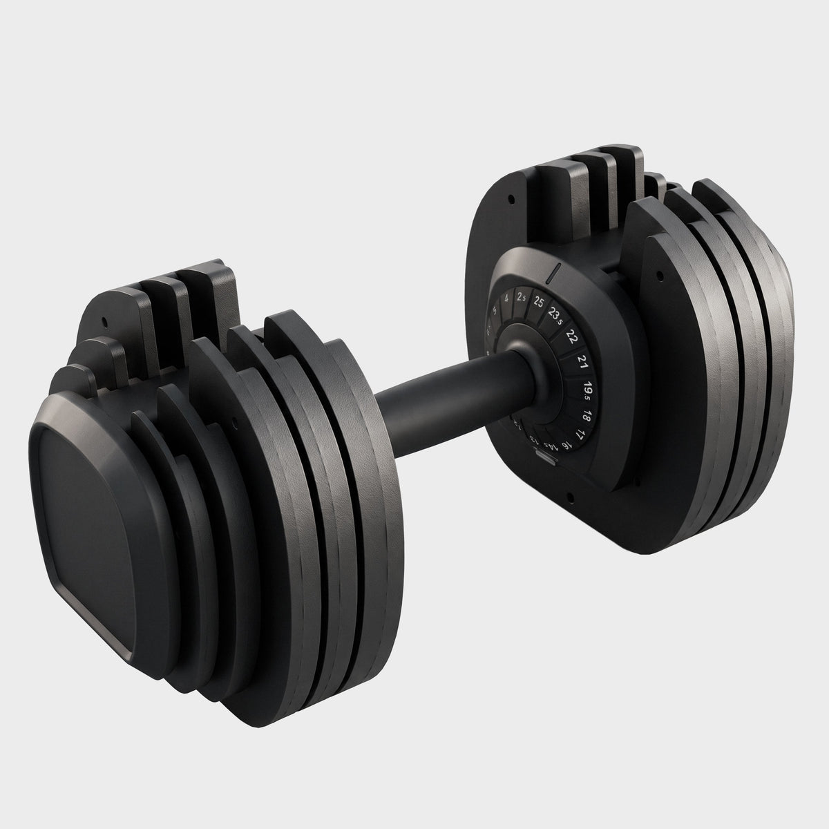 Manubrio regolabile 25 kg con base di appoggio