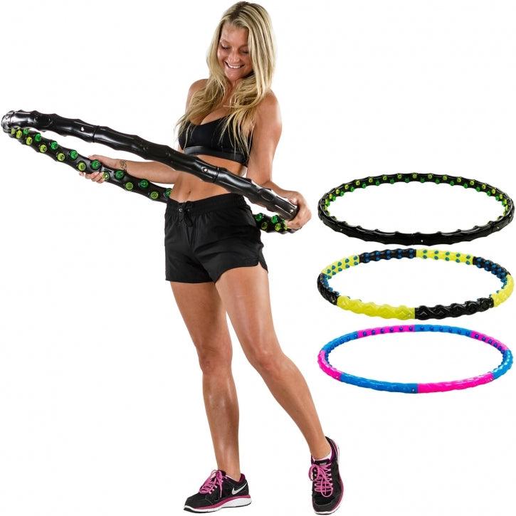 Hula Hoop con Punte Massaggianti e Magneti, Ø 96 - 110 cm