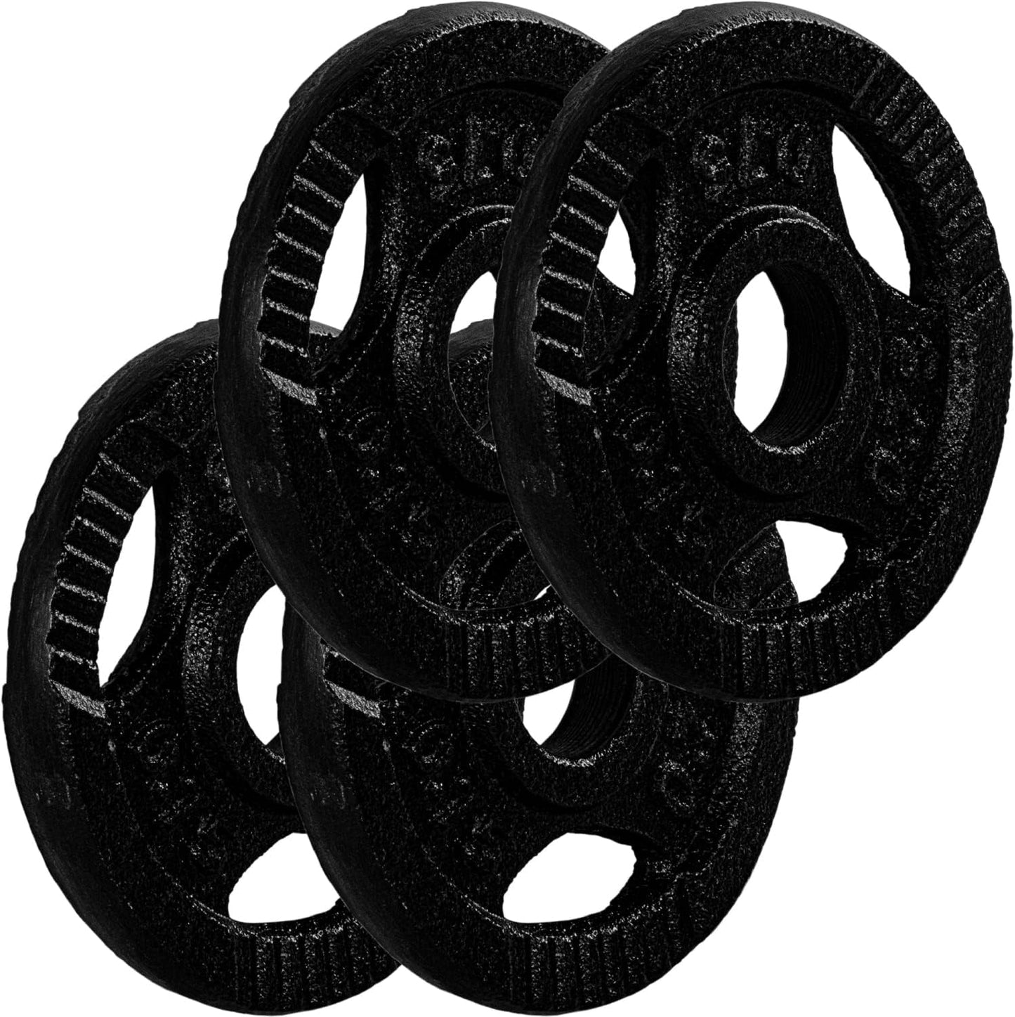 Set Dischi Pesi 30/31 mm, 2 - 30 kg, con impugnatura in ghisa