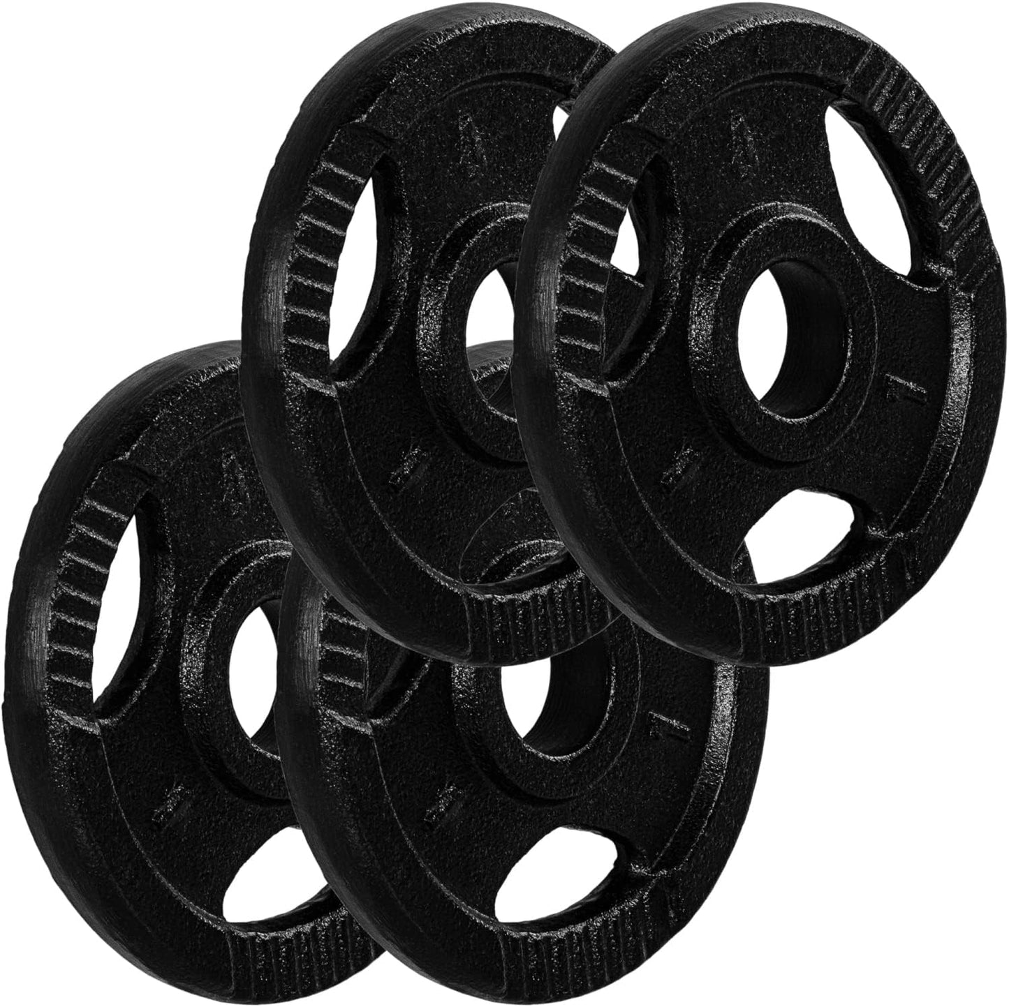 Set Dischi Pesi 30/31 mm, 2 - 30 kg, con impugnatura in ghisa