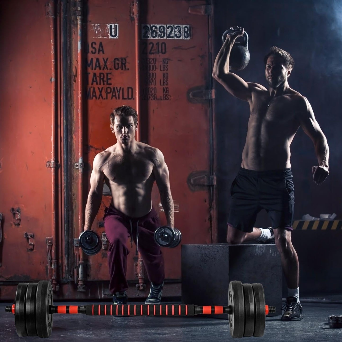 Set manubri 6-in-1 20 – 30 kg