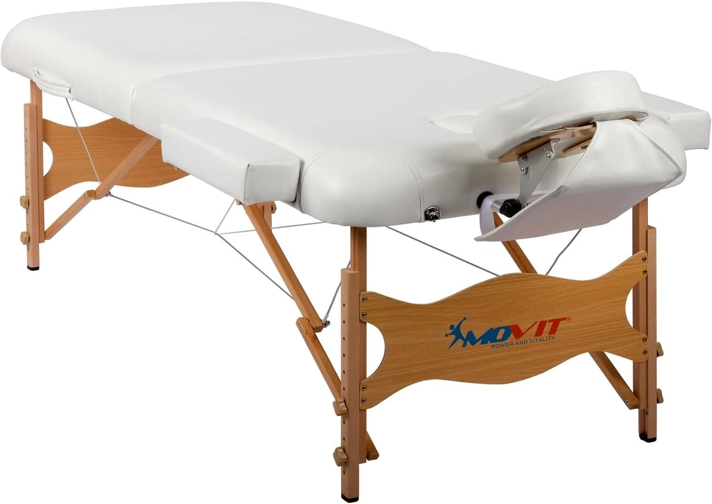 Lettino da massaggio nero/bianco