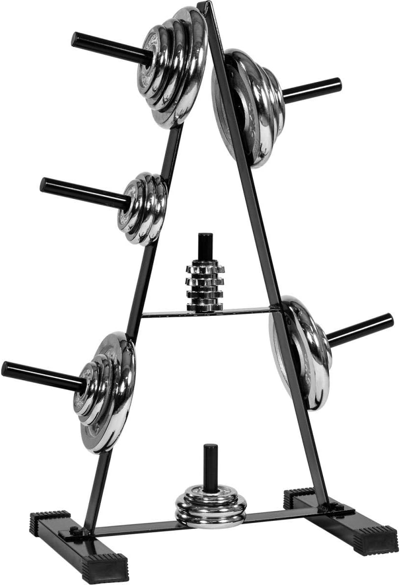 Rastrelliera Porta Dischi con 7 Supporti, 30 mm