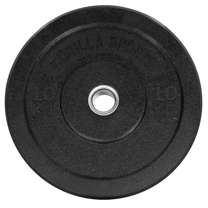 Set Bilanciere Olympia con Dischi Bumper 140 kg
