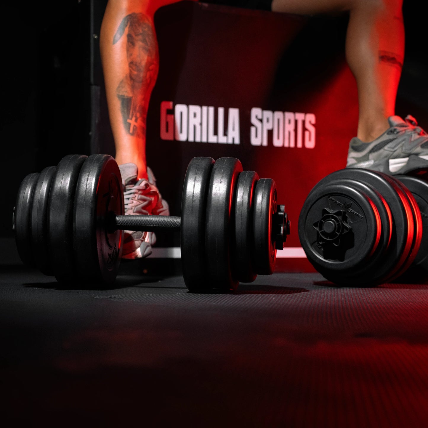 Set Manubri E-Series in Plastica 30 kg 25 mm