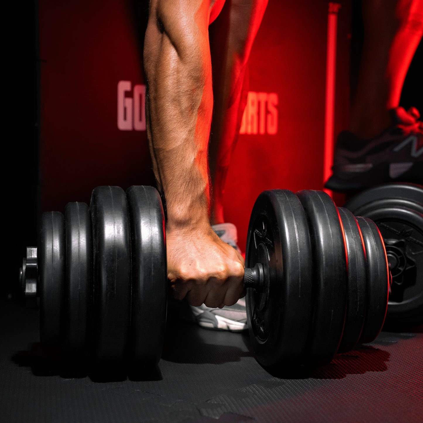 Set Manubri E-Series in Plastica 30 kg 25 mm