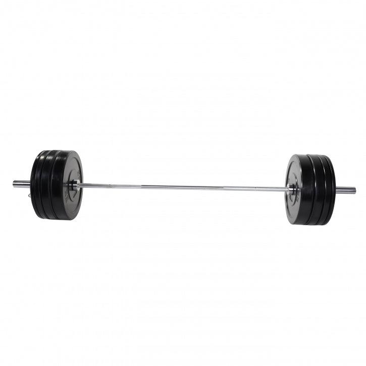 Set Bilanciere Olympia con Dischi Bumper 140 kg