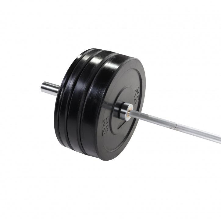 Set Bilanciere Olympia con Dischi Bumper 140 kg