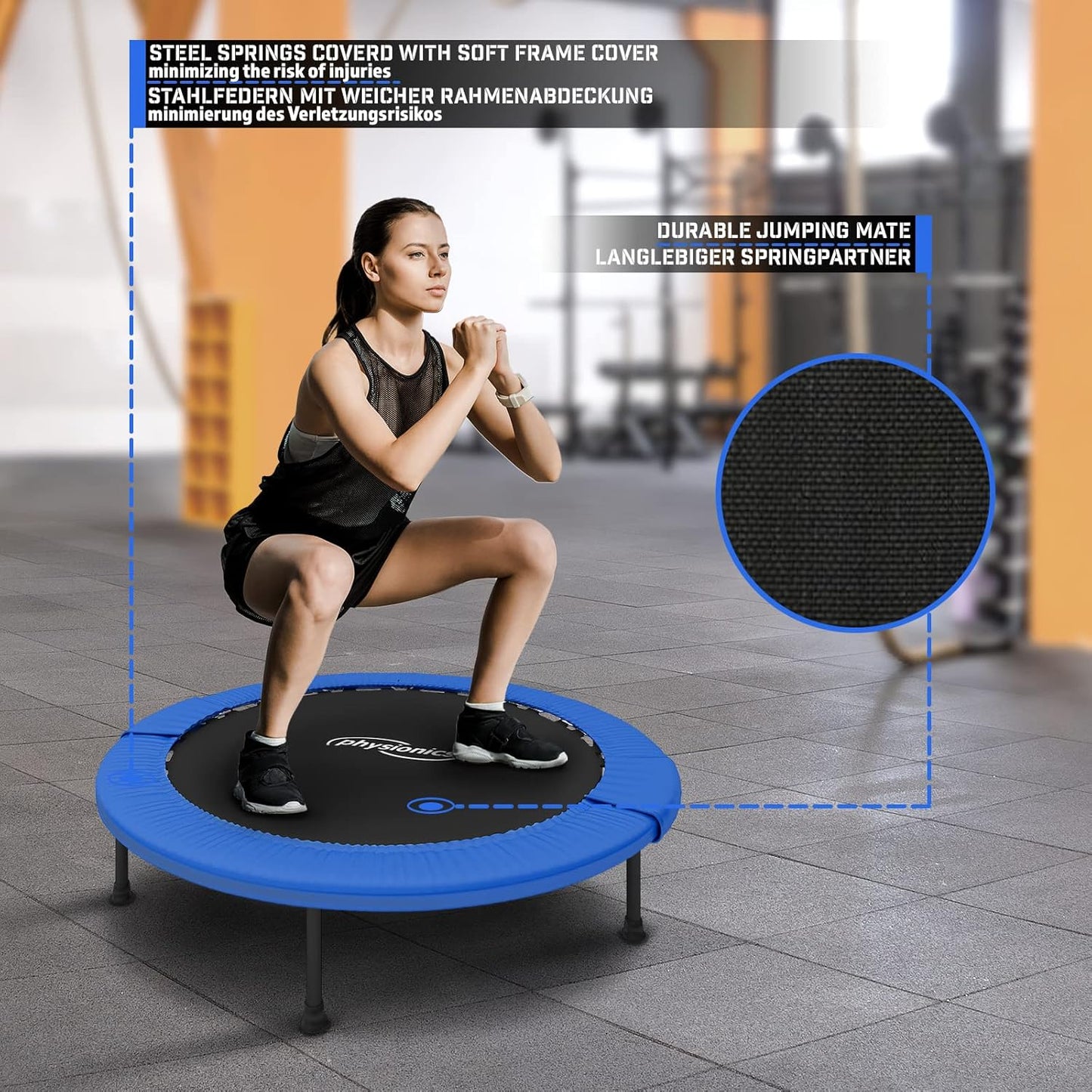 Trampolino Fitness 81 - 122 cm