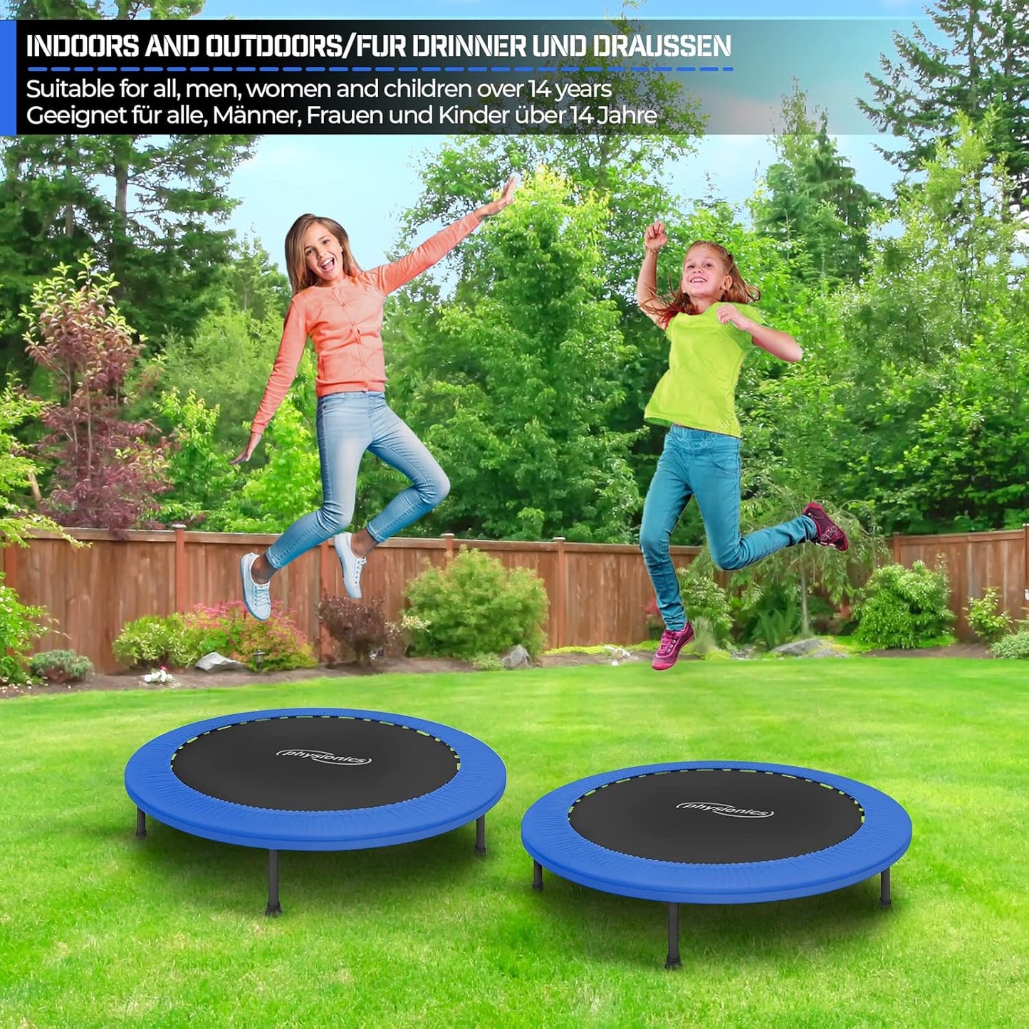 Trampolino Fitness 81 - 122 cm