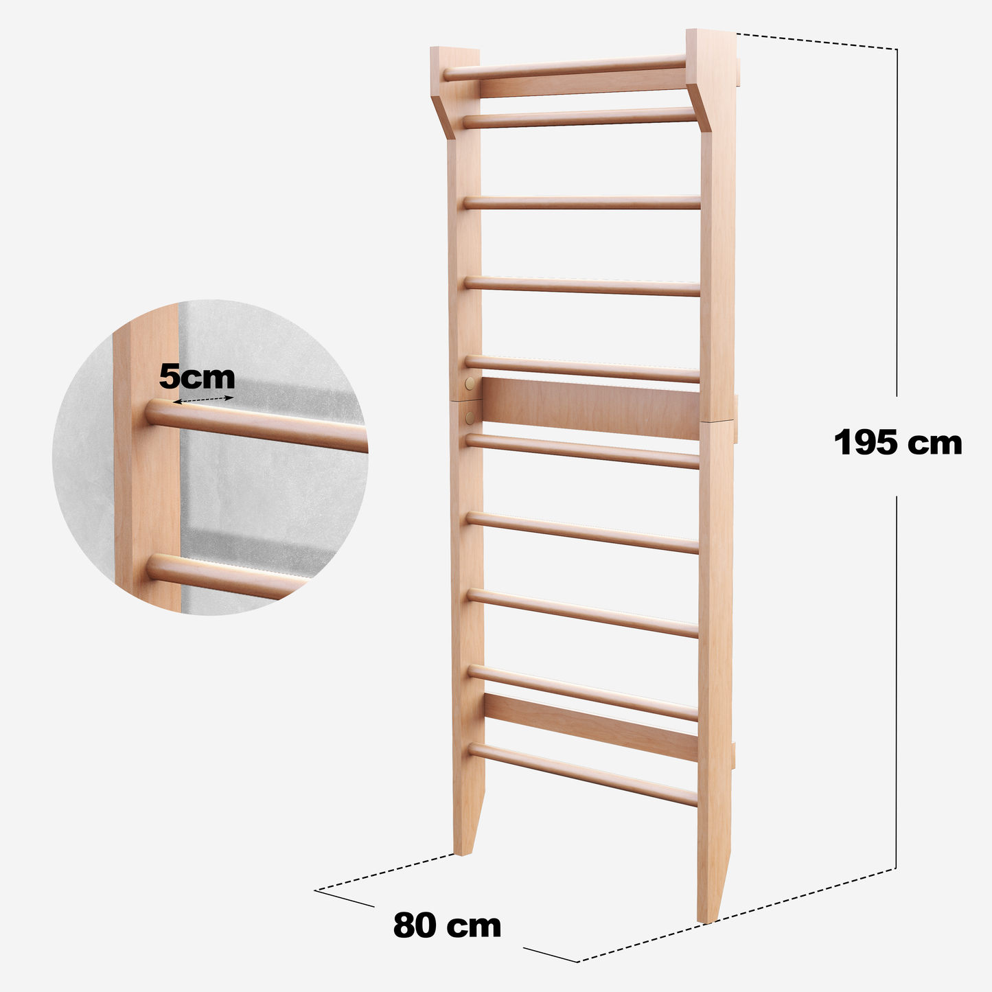 Spalliera in legno