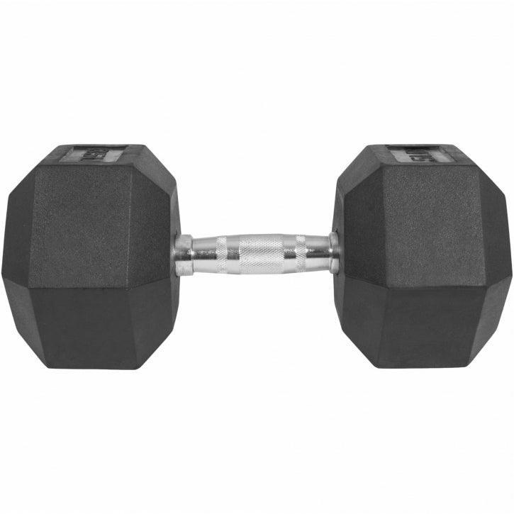 Manubri Esagonali gommati, 5-60 lb (2,3-27,2 kg)