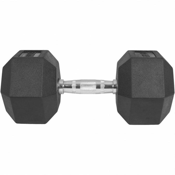 Manubri Esagonali gommati, 5-60 lb (2,3-27,2 kg)