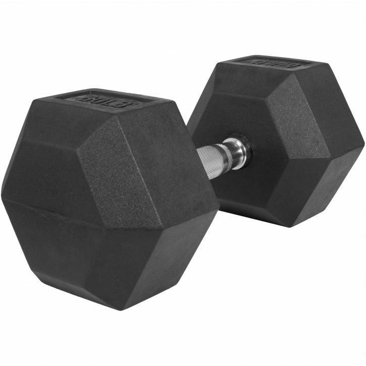 Manubri Esagonali gommati, 5-60 lb (2,3-27,2 kg)