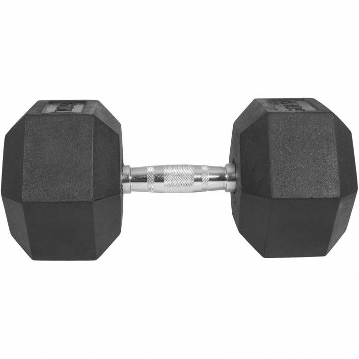 Manubri Esagonali gommati, 5-60 lb (2,3-27,2 kg)
