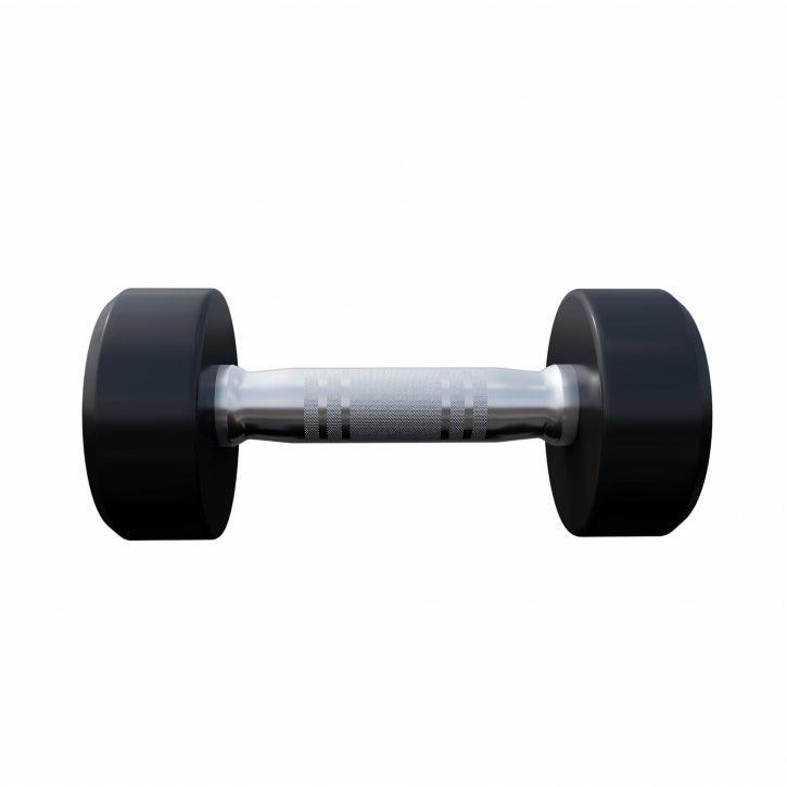 Manubrio in gomma da 5 a 60 libbre (2,5-27,2 kg), ghisa, cromato