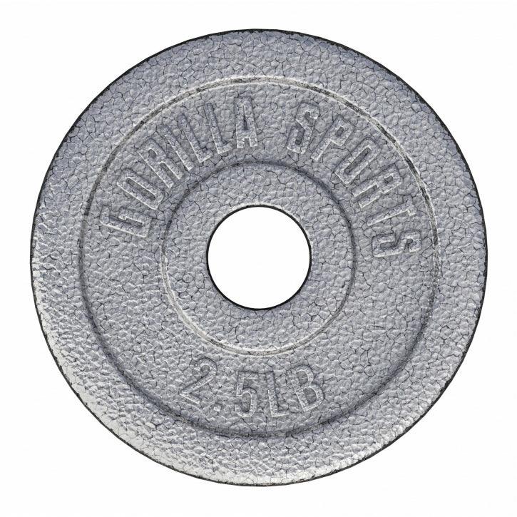 Dischi Pesi 2,5 - 55 lb (1,1 - 24,9 kg), Ø 1" (2,5 cm), in ghisa