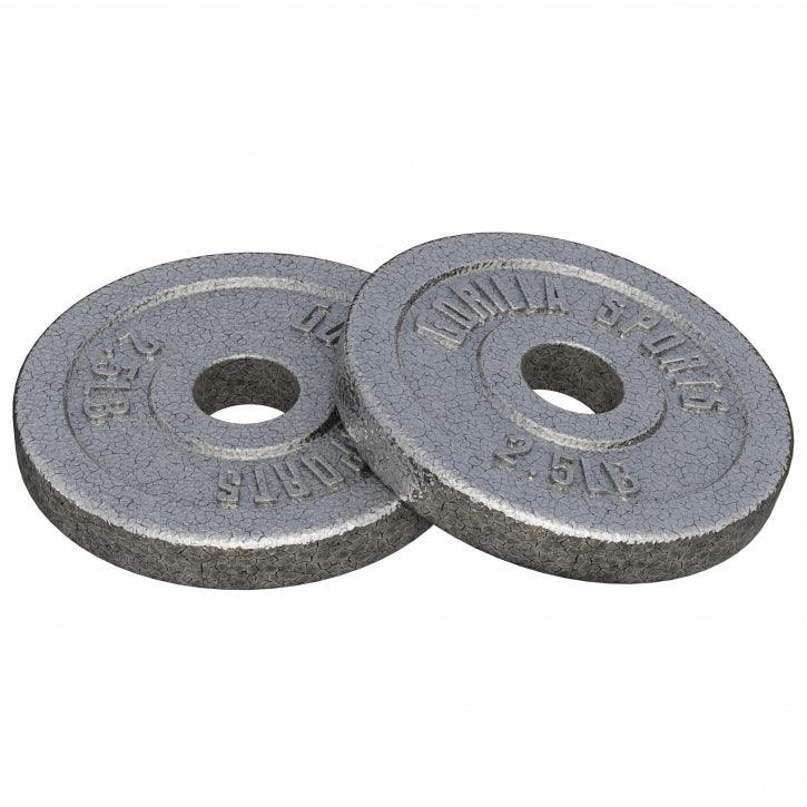Dischi Pesi 2,5 - 55 lb (1,1 - 24,9 kg), Ø 1" (2,5 cm), in ghisa
