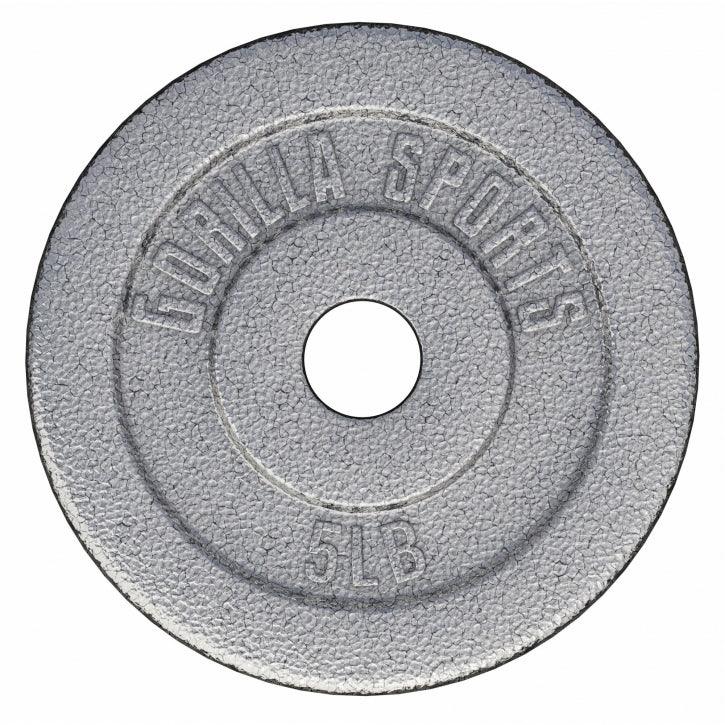 Dischi Pesi 2,5 - 55 lb (1,1 - 24,9 kg), Ø 1" (2,5 cm), in ghisa