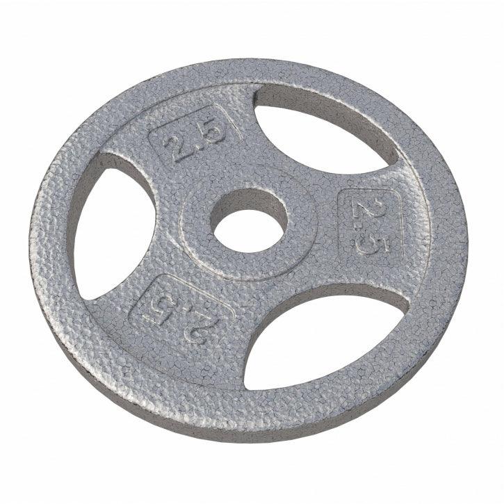 Dischi Pesi Tri Grip 2,5-45 lb (1,1-20,4 kg), 1" (25,4 mm), in ghisa
