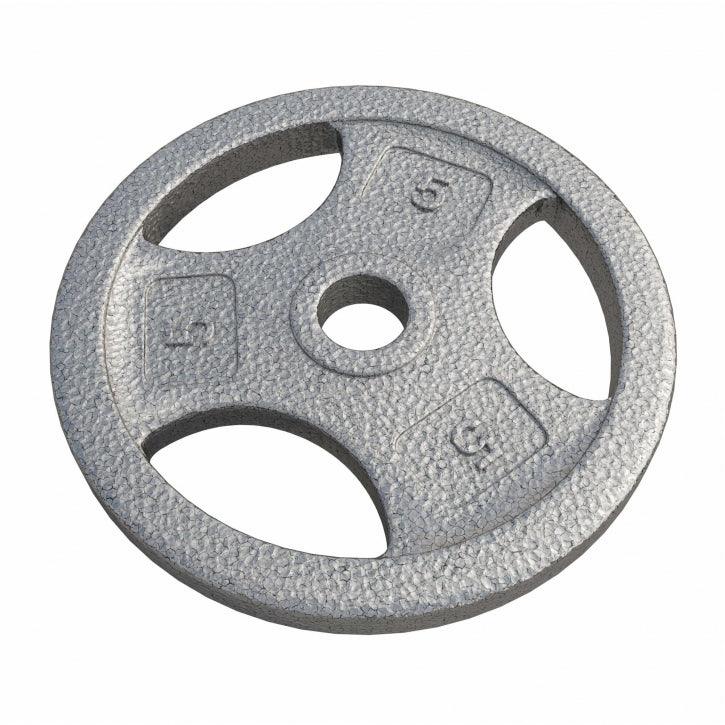 Dischi Pesi Tri Grip 2,5-45 lb (1,1-20,4 kg), 1" (25,4 mm), in ghisa