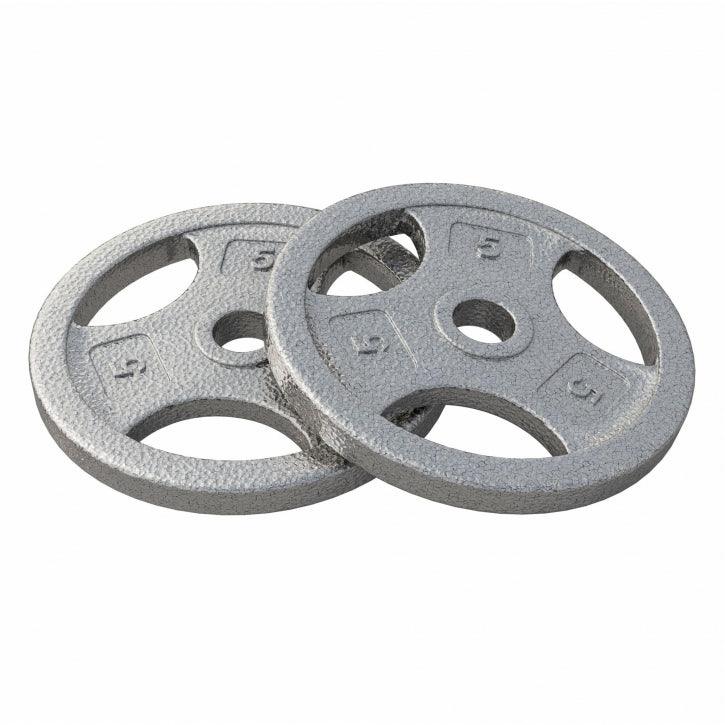 Dischi Pesi Tri Grip 2,5-45 lb (1,1-20,4 kg), 1" (25,4 mm), in ghisa