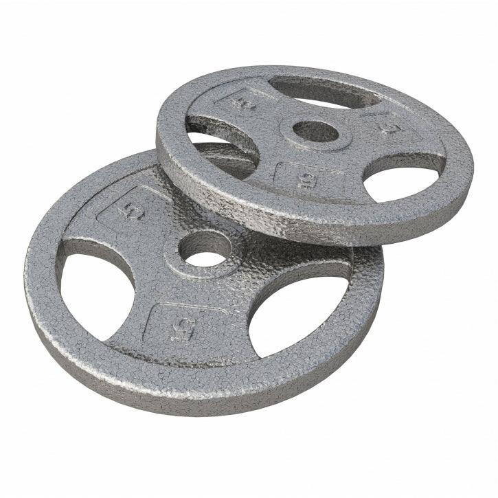 Dischi Pesi Tri Grip 2,5-45 lb (1,1-20,4 kg), 1" (25,4 mm), in ghisa