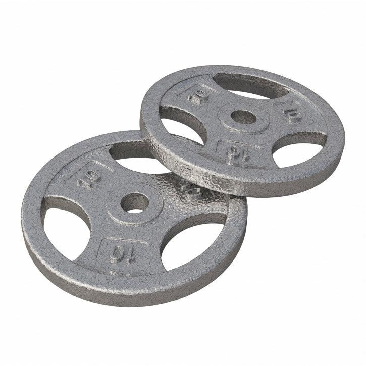 Dischi Pesi Tri Grip 2,5-45 lb (1,1-20,4 kg), 1" (25,4 mm), in ghisa