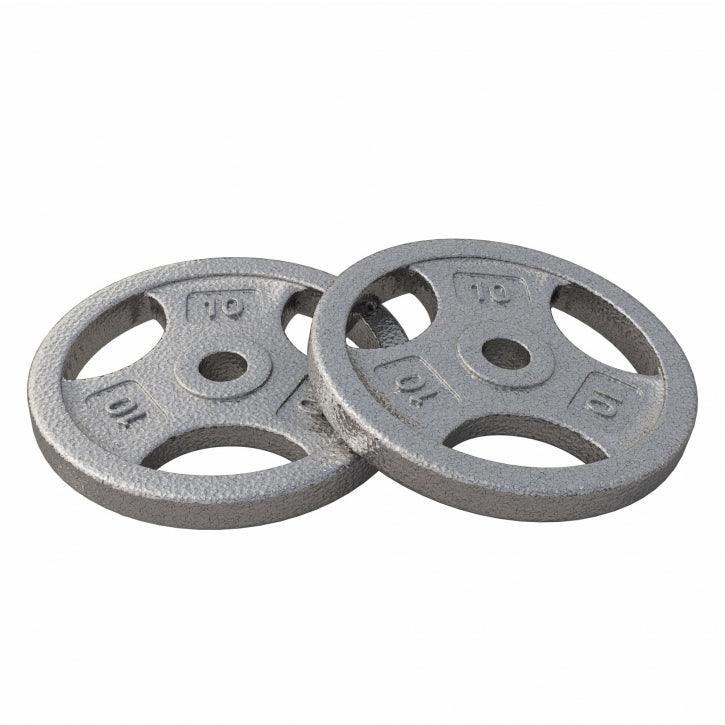 Dischi Pesi Tri Grip 2,5-45 lb (1,1-20,4 kg), 1" (25,4 mm), in ghisa