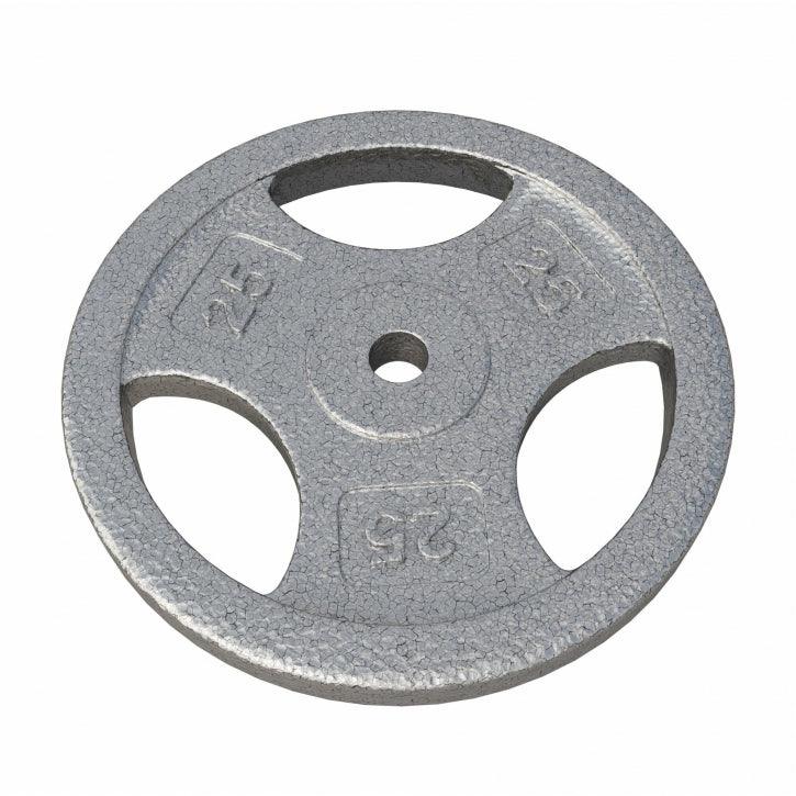 Dischi Pesi Tri Grip 2,5-45 lb (1,1-20,4 kg), 1" (25,4 mm), in ghisa