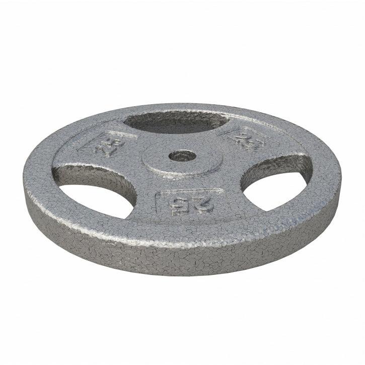 Dischi Pesi Tri Grip 2,5-45 lb (1,1-20,4 kg), 1" (25,4 mm), in ghisa