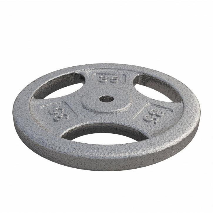 Dischi Pesi Tri Grip 2,5-45 lb (1,1-20,4 kg), 1" (25,4 mm), in ghisa