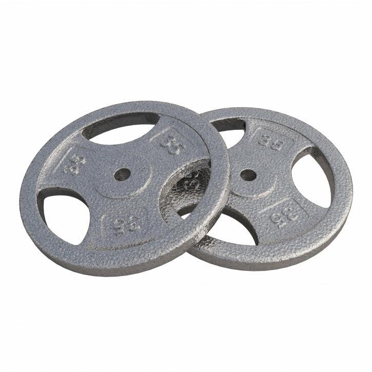 Dischi Pesi Tri Grip 2,5-45 lb (1,1-20,4 kg), 1" (25,4 mm), in ghisa