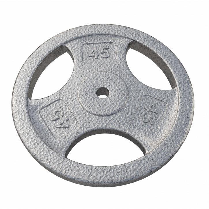 Dischi Pesi Tri Grip 2,5-45 lb (1,1-20,4 kg), 1" (25,4 mm), in ghisa