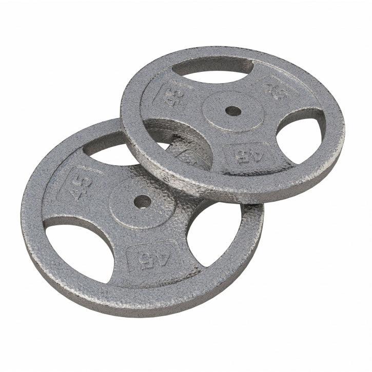 Dischi Pesi Tri Grip 2,5-45 lb (1,1-20,4 kg), 1" (25,4 mm), in ghisa