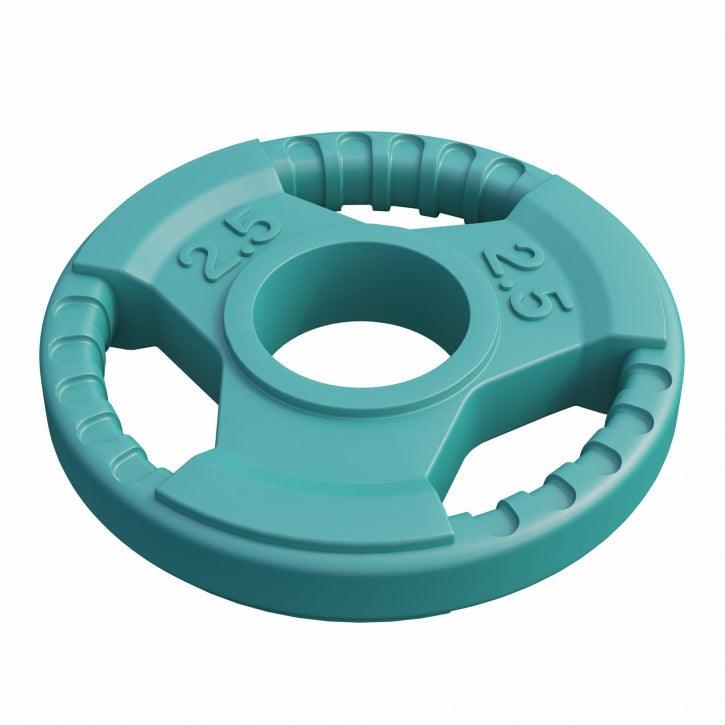 Dischi Pesi Tri Grip Olympia 2" (50/51 mm) in gomma