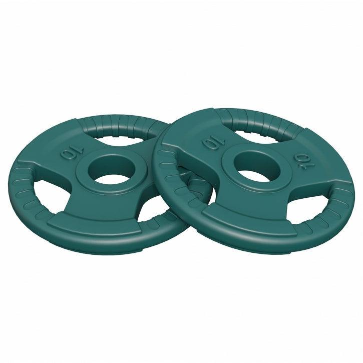 Dischi Pesi Tri Grip Olympia 2" (50/51 mm) in gomma