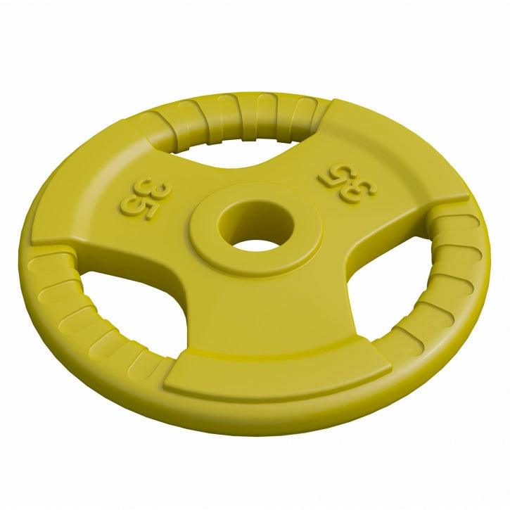 Dischi Pesi Tri Grip Olympia 2" (50/51 mm) in gomma