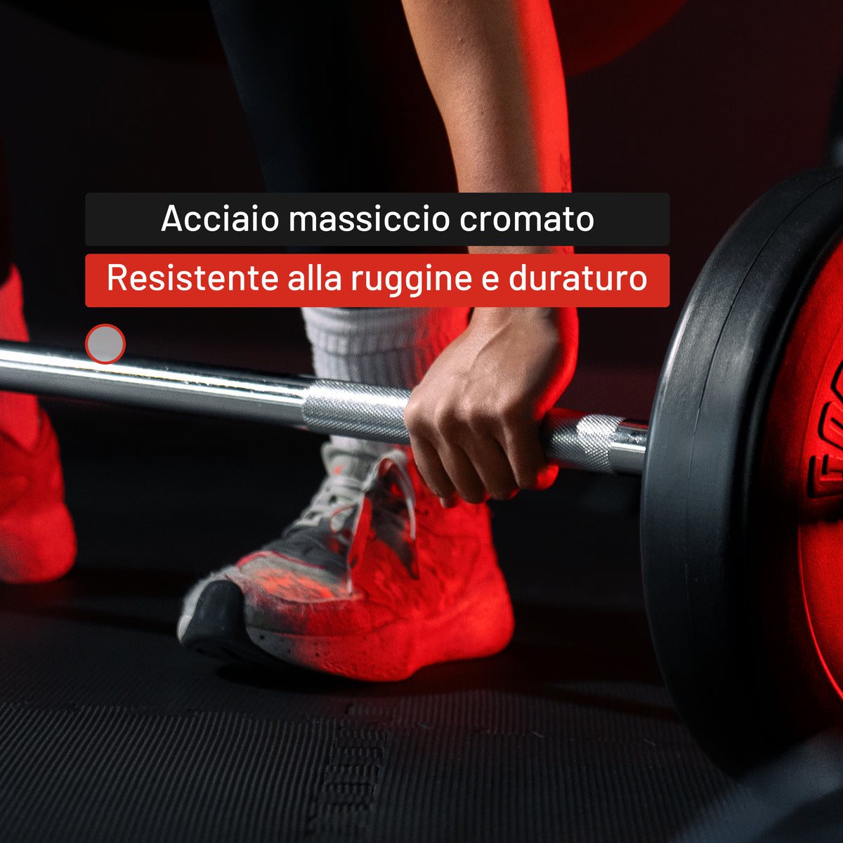 Bilanciere 170 cm con Chiusure a Stella