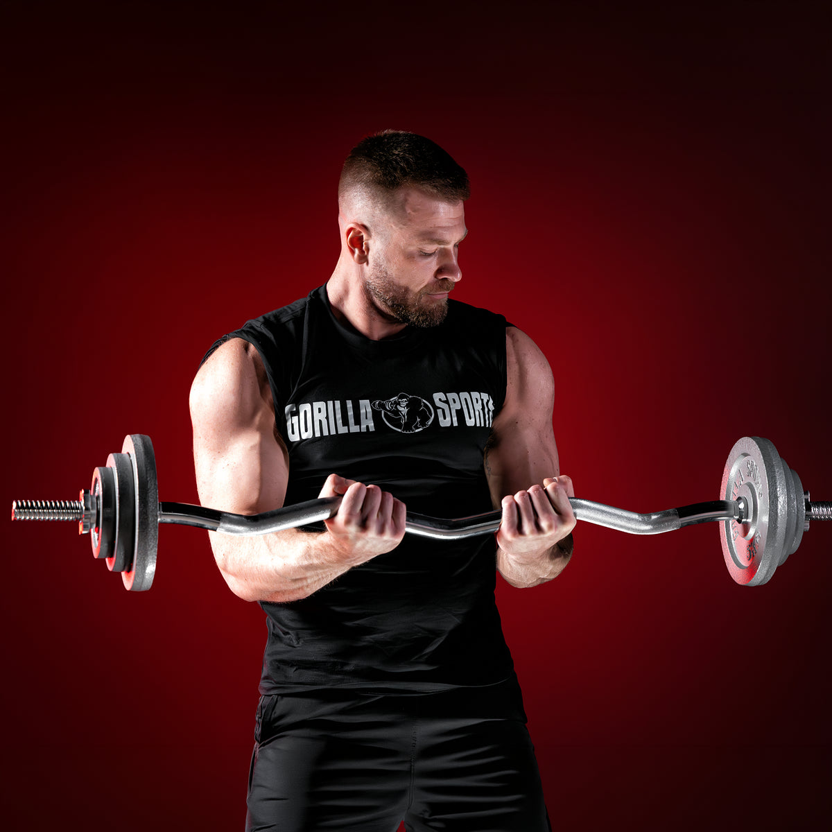 Set Bilanciere, Barra EZ, Manubri e Dischi in Ghisa 108 kg