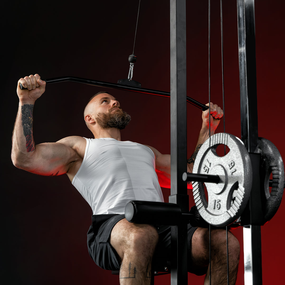 Lat Machine con Pulley e Maniglie