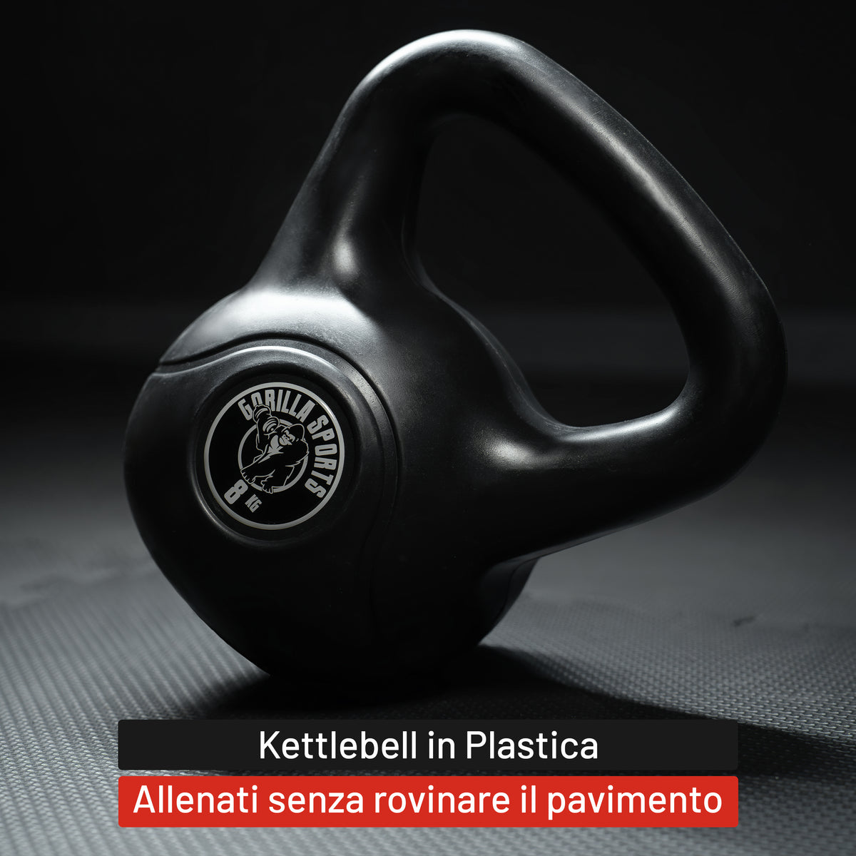 Kettlebell in Plastica, Peso a Scelta 2-20 kg