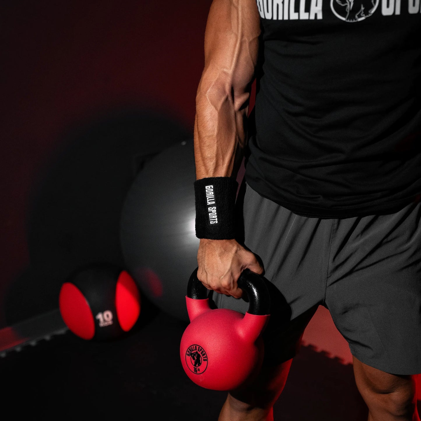 Kettlebell in Gesso con Rivestimento in Vinile 2 kg - 32 kg